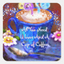 Suche nach kaffee aufkleber Blume