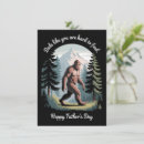 Suche nach lustiger bigfoot karten Bester vater überhaupt