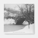 Recherche de neige couverte magnets Arbre
