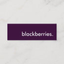 Suche nach blackberry visitenkarten Lila