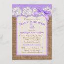 Recherche de motif pourpre invitations Fille