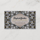 Recherche de style baroque cartes visite Vintage