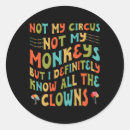 Suche nach zirkus affe aufkleber Nicht meine affen