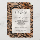 Recherche de tiger baby shower invitations Animal
