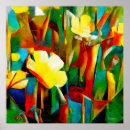 Recherche de composition florale art Coloré