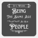 Recherche de personnes âgées autocollants Drôle