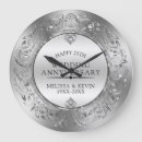Recherche de anniversaire horloges Argent
