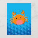 Recherche de dessin de crabe cartes postales Vie marine