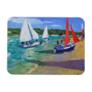 Recherche de bateau voile magnets Rouge