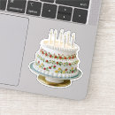 Recherche de bougies allumées autocollants Contenu générationnel