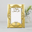 Recherche de cygne vintage invitations Rétro