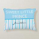 Recherche de petit prince coussins Bleu