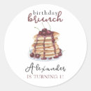 Suche nach pfannkuchen aufkleber Aquarell