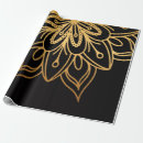 Recherche de mandalas papier cadeau Oriental