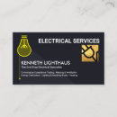 Suche nach glühbirne visitenkarten Elektrotechnik