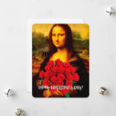 Recherche de mona lisa vœux cartes Portrait