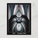 Recherche de homme pendu cartes postales Tarot