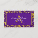 Recherche de dor cartes visite Salon de beauté
