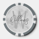 Suche nach weiß poker chips Monogramm