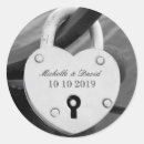Recherche de le cadenas autocollants Amour