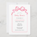 Recherche de baby shower fille invitations Arc