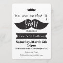 Recherche de moustache bash invitations Garçon