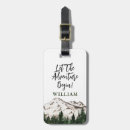 Suche nach berge gepäckanhänger Aquarell