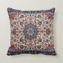 Recherche de tapis perse coussins Bleu