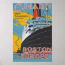 Suche nach cunard poster Klassische reiseillustration
