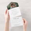 Recherche de vert sauge mariage invitations Chic