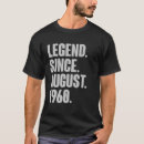 Suche nach legende seit 1960 tshirts 61