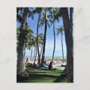 Recherche de plage waikiki cartes postales Hawaii