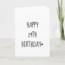 Suche nach 29 geburtstag karten Alter