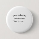 Recherche de félicitations badges Félicitations nom année