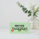 Suche nach tacos und visitenkarten Taquizas
