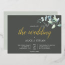 Recherche de feuille mariage invitations Rustique