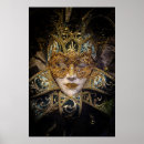 Suche nach venezianische maske poster Gold