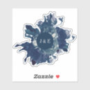 Recherche de fleurs antiques autocollants Bride