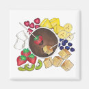 Recherche de fraise de chocolat magnets Dessert
