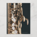 Recherche de saxophone cartes postales Instrument à vent