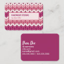 Suche nach knitting visitenkarten Gewirken