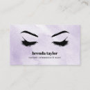 Recherche de sourcils cartes visite Esthéticienne