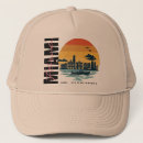 Recherche de miami beach casquettes Coucher de soleil