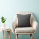 Recherche de gris foncé coussins Motif