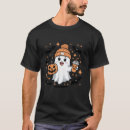 Recherche de fantôme adorable tshirts Kawaii