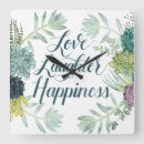 Recherche de le bonheur horloges Plante