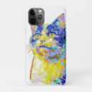Recherche de chats colorés iphone coques Félin