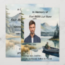Recherche de cérémonie commémorative simple invitations Aquarelle