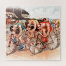 Recherche de cycliste puzzles Course