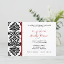 Recherche de rouge noir mariage invitations Été